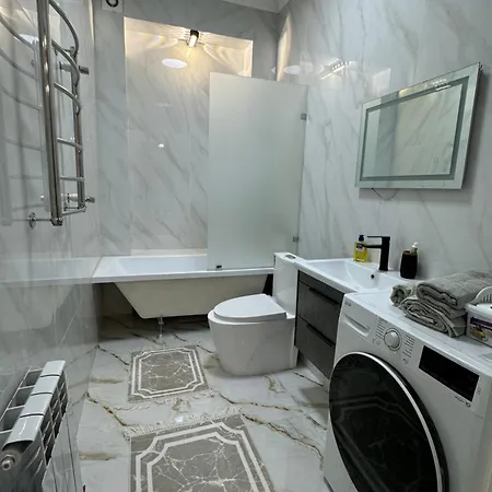 Жк Палладиум Apartment Almaty Exterior photo